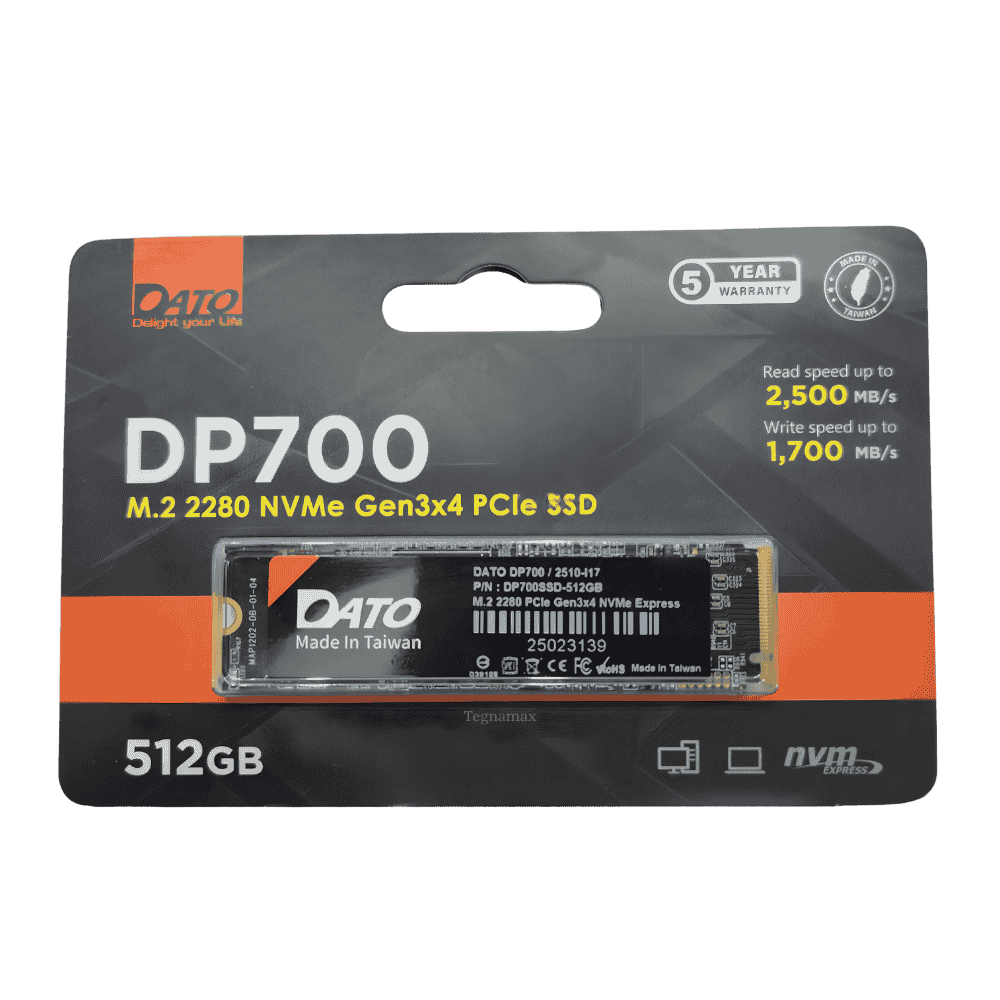 ssd dato dp700 512gb m.2 2280 nvme gen3x4