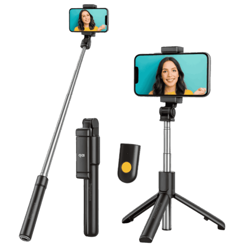 Palo Selfie Trípode Bluetooth con Control — 95.5 cm (JC-02)