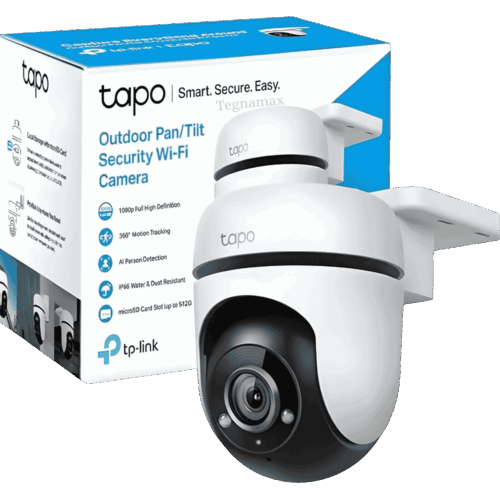 Tapo C500 – Cámara Wi-Fi 360° IP65 1080p con visión nocturna 29 m