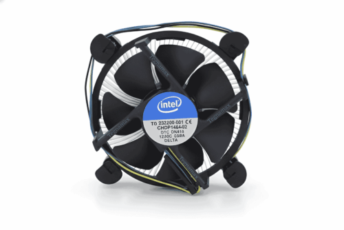 Ventilador Intel para procesadores LGA 1155/1156/1150/1151 — 4-pin con pasta térmica