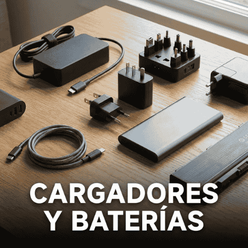 Cargadores y Baterías para Laptop
