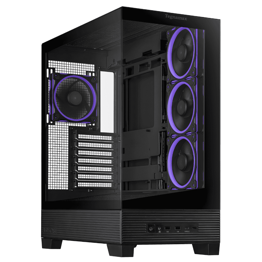 case asus a31 plus mid tower atx 4 ventiladores argb