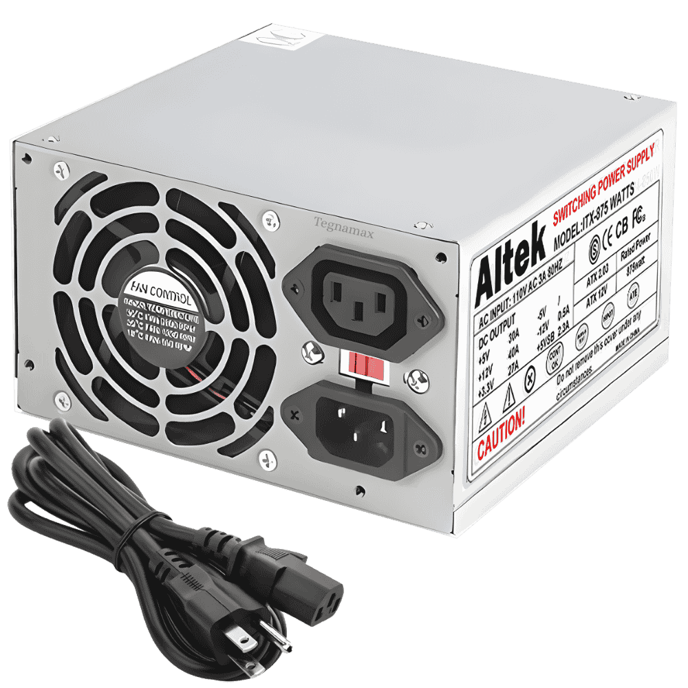 fuente de poder atx 850w alteck p4 para computadora de escritorio