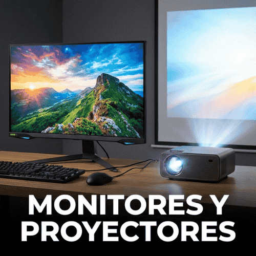 Monitores y Proyectores