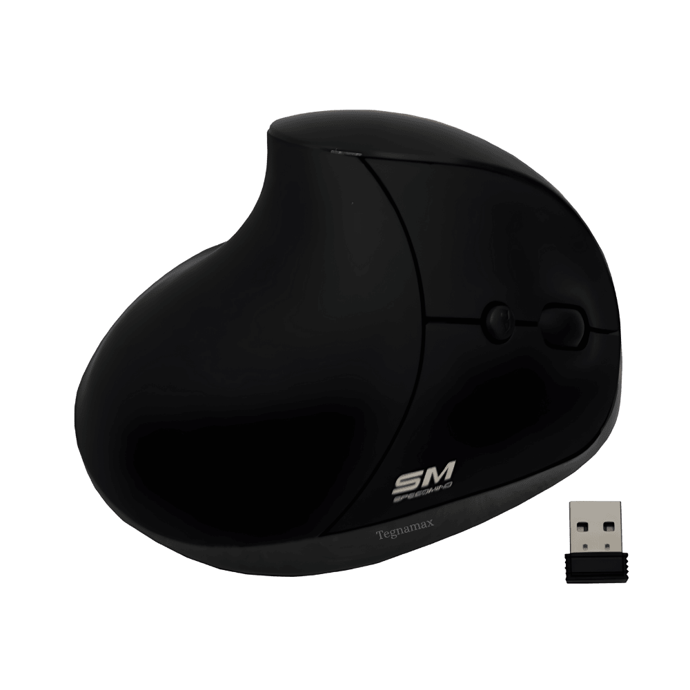 mouse ergonomico speedmind smmouer12bt vista lateral