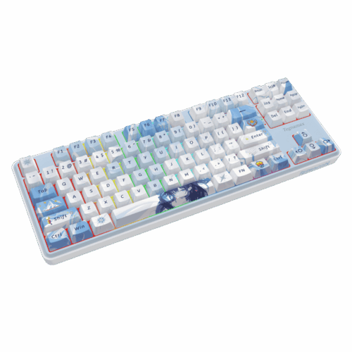 Redragon Star Blade K707 Pro – Teclado Anime Wireless, Bluetooth, USB, Switch Verde