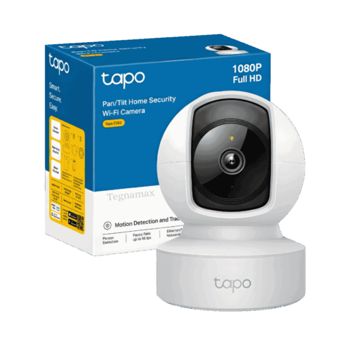 Tapo C202 – Cámara Wi-Fi interior 360° con visión nocturna y audio 2 vías