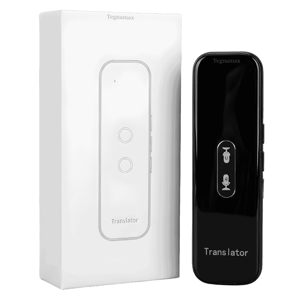 traductor de idiomas inteligente t8 negro con botones de voz