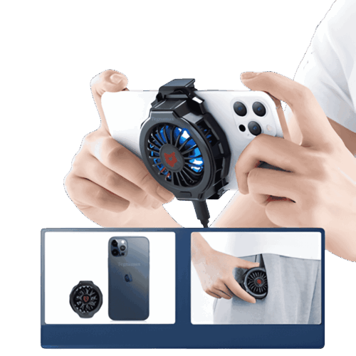 Ventilador para Celular Gamer L3T L-05 – Radiador Semiconductor con Luz LED