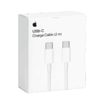 Cable tipo c 240w blanco de 2 metros enrollado