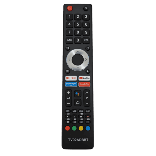 Control Remoto para TV Riviera Smart Android con Comando de Voz (Modelo TV02ADBBT)