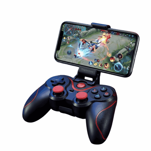 Palanca de Juegos Gamepad X3 – Mando Bluetooth para Celular Android con Soporte