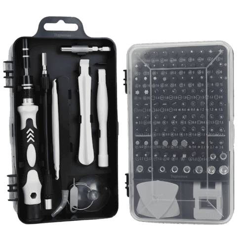 Kit Herramientas 136 Piezas Destornilladores Precisión Reparación PC