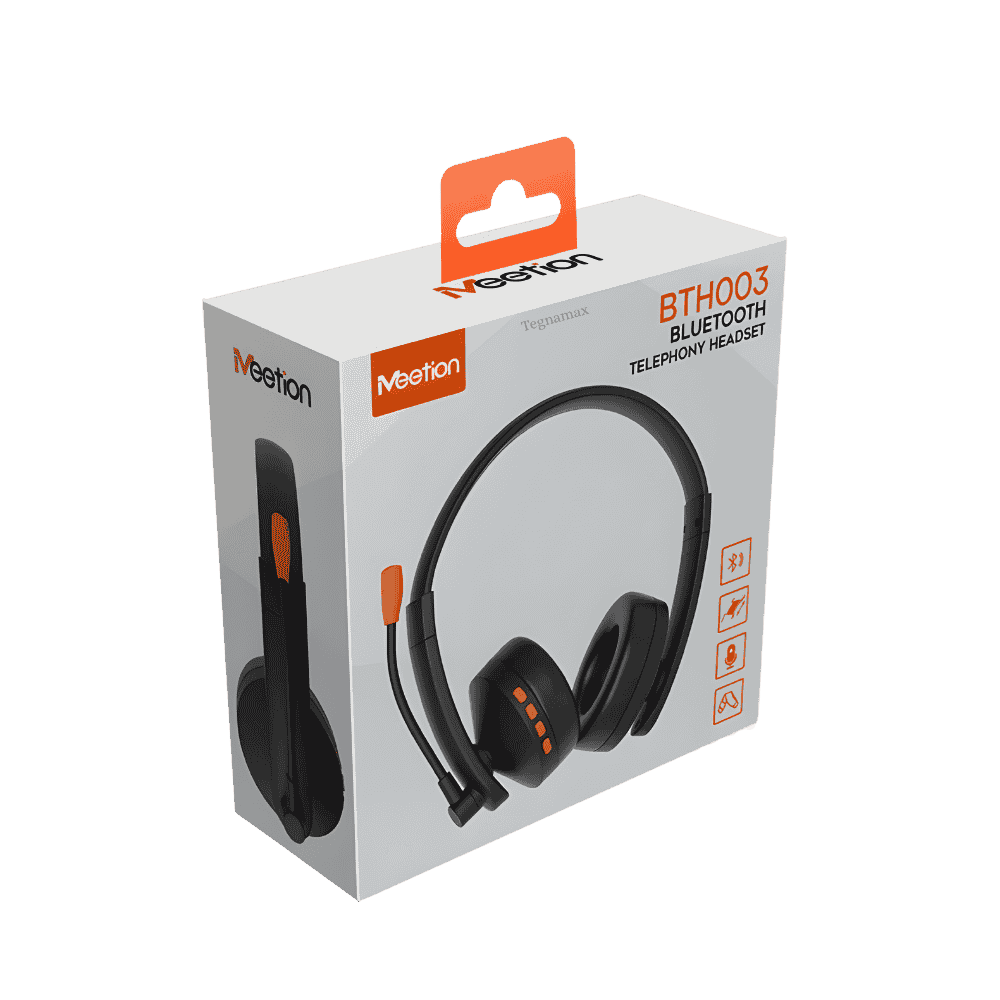 Audifono Bluetooth Meetion BTH003 negro Tegnamax