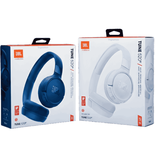Audífono JBL Tune 520BT Bluetooth Original (Pure Bass - 57 Horas)