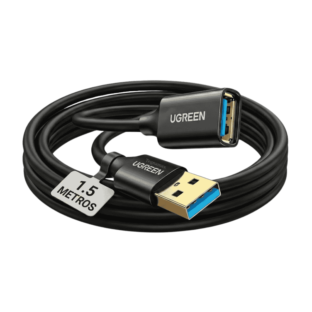 Cable extensión usb 3.0 enrollado marca Ugreen