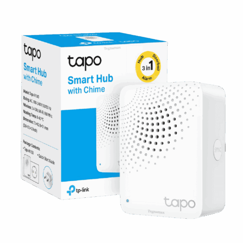 Hub Tapo H100 – Controlador Central Smart Home con Timbre y 19 Tonos