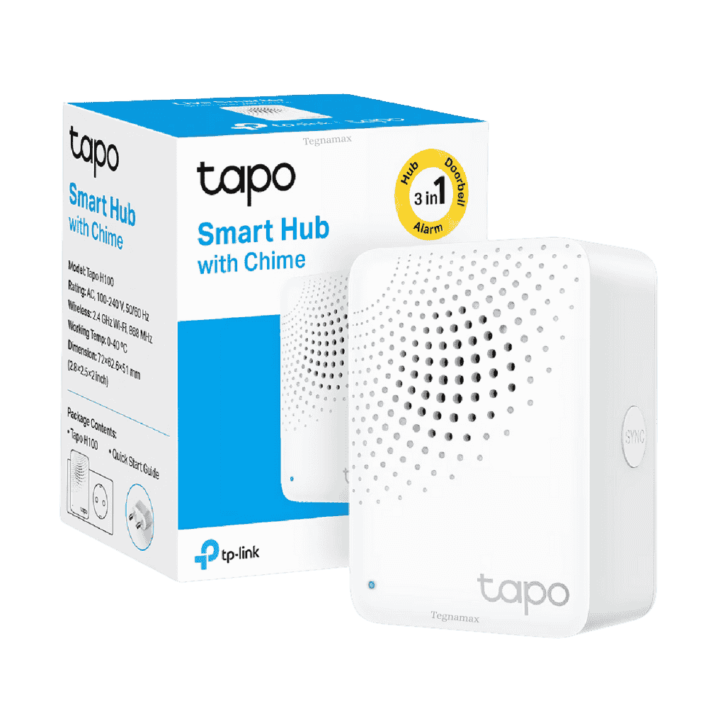 Hub Tapo H100 controlador central para hogar inteligente con timbre integrado