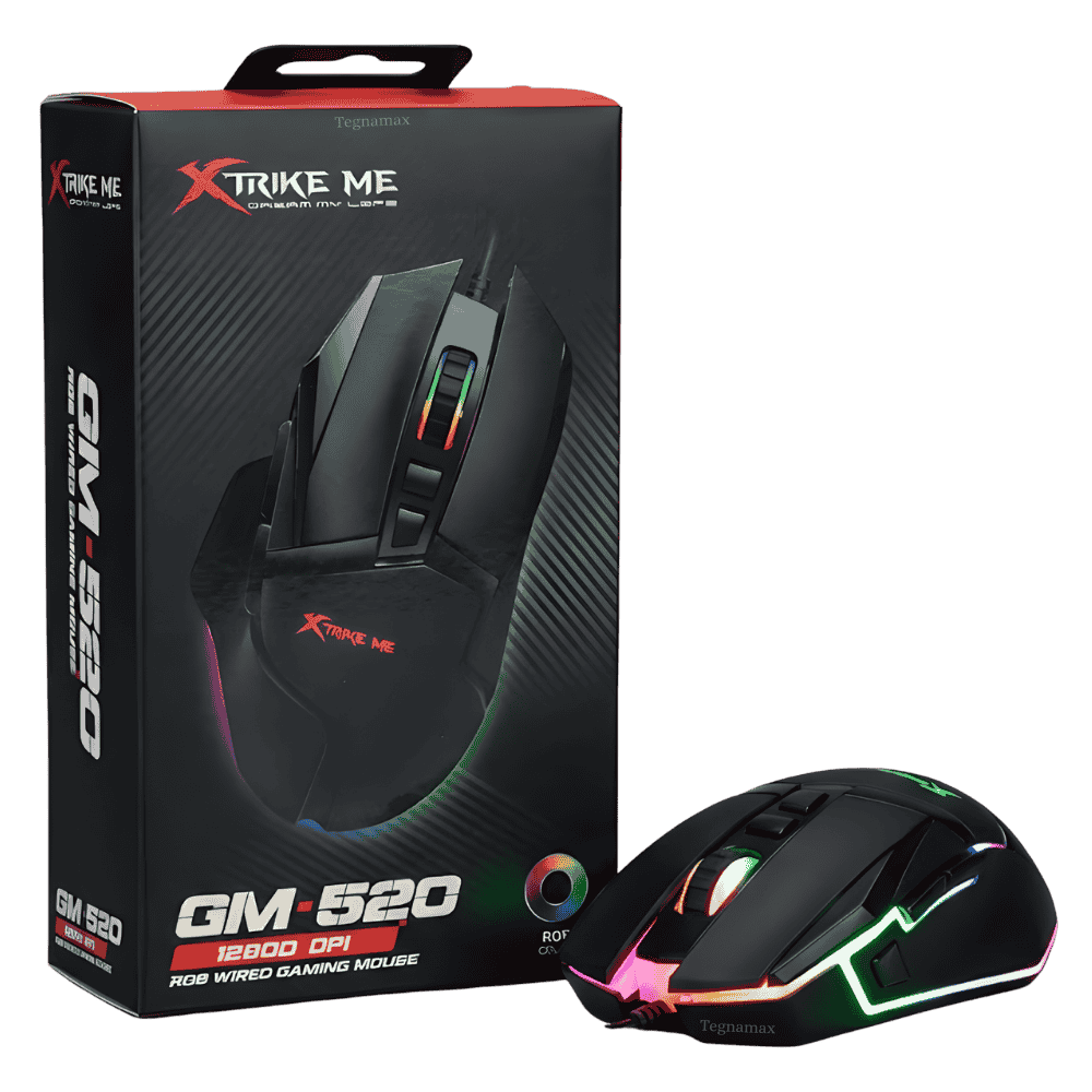 Mouse gamer Xtrike ME GM-520 con RGB
