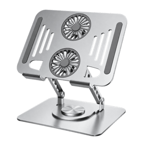 Base Metálica para Laptop con 2 Ventiladores