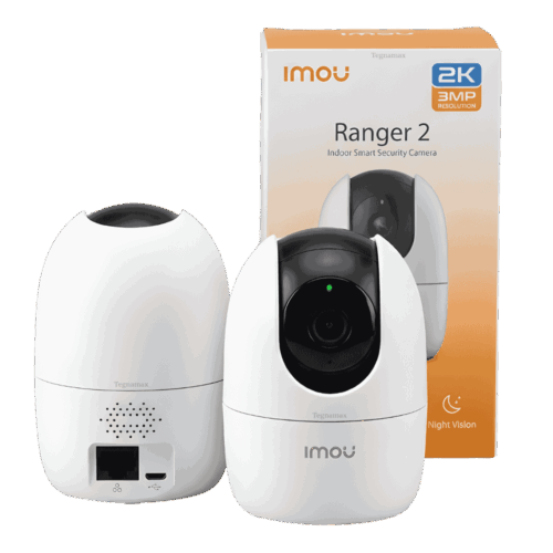 Cámara De Seguridad WiFi Imou Ranger 2 3MP 2K 360° Interior