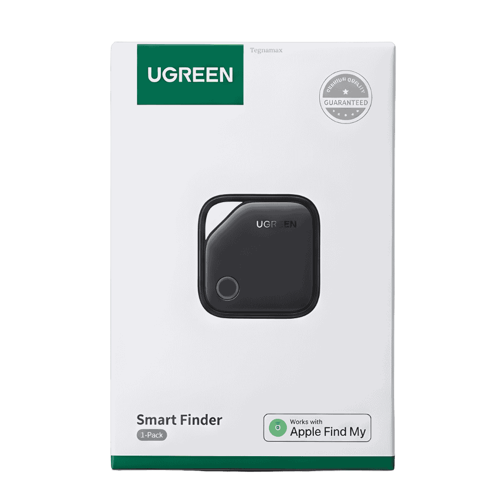 Smart finder ugreen cm816 blanco con orificio superior listo para colocar en un llavero