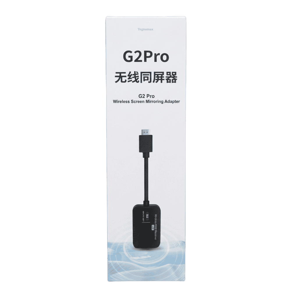 Adaptador transmisor de video hdmi inalambrico tipo dongle de color negro