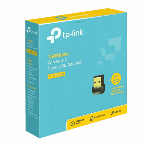 Adaptador De Red Wifi TP-Link N150 Nano USB Inalámbrico TL-WN725N