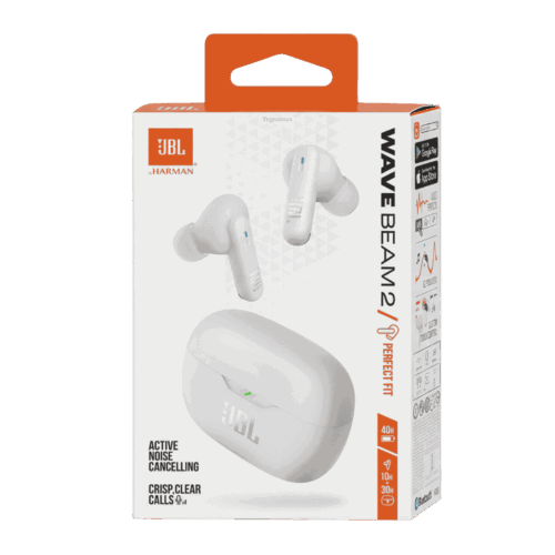 Audífonos Inalámbricos Bluetooth JBL Wave Beam 2 Originales TWS Estuche