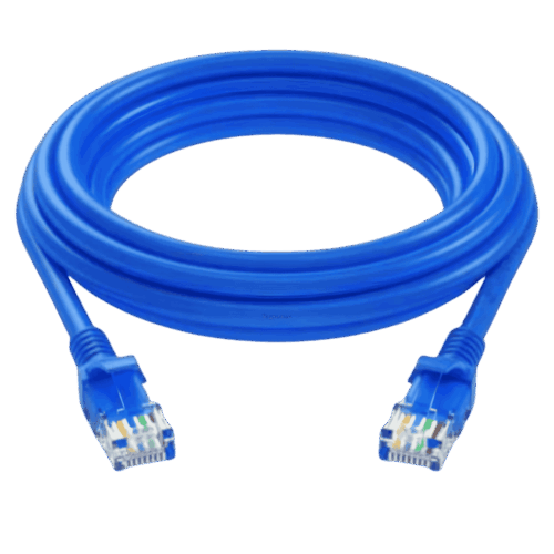 Cable De Red Ethernet Cat6 Azul 3 Metros 1000MHz Conectores RJ45