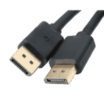 Cable de video displayport 8k de alta velocidad con conectores banados en oro