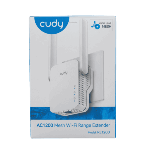 Extensor De Rango Repetidor Wi-Fi Mesh Cudy R1200 AC1200 Dual Band