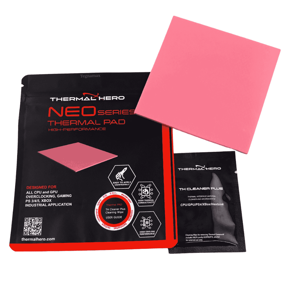 Pad termico hero de un milimetro de grosor para refrigeracion de computadoras