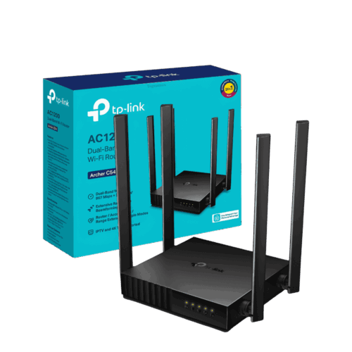 Router Inalámbrico TP-Link Archer C50 AC1200 Dual Band 4 Antenas