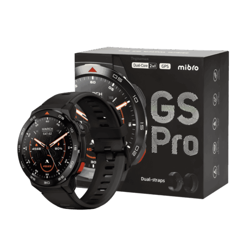 Reloj Inteligente Smartwatch Mibro GS Pro AMOLED Acero GPS Llamadas 5ATM