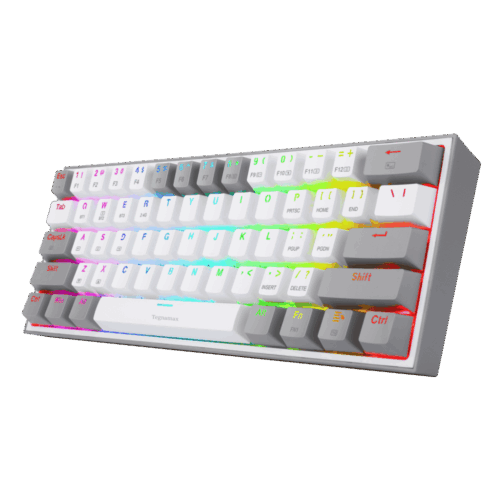 Teclado Mecánico Gamer Redragon Fizz Pro K616 60% Switch Rojo Triple Conexión