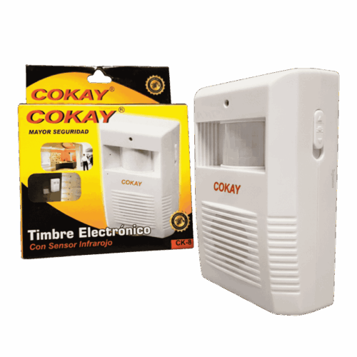 Timbre Eléctrico Musical De Pared Para Puerta Principal Marca Cokay