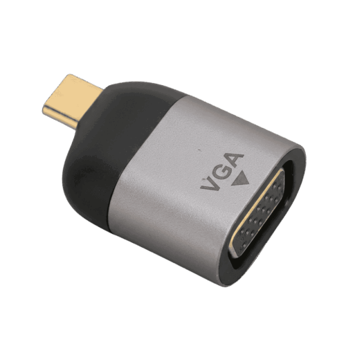 Adaptador Conversor De Video USB Tipo C A VGA 1080p Proyector Monitor