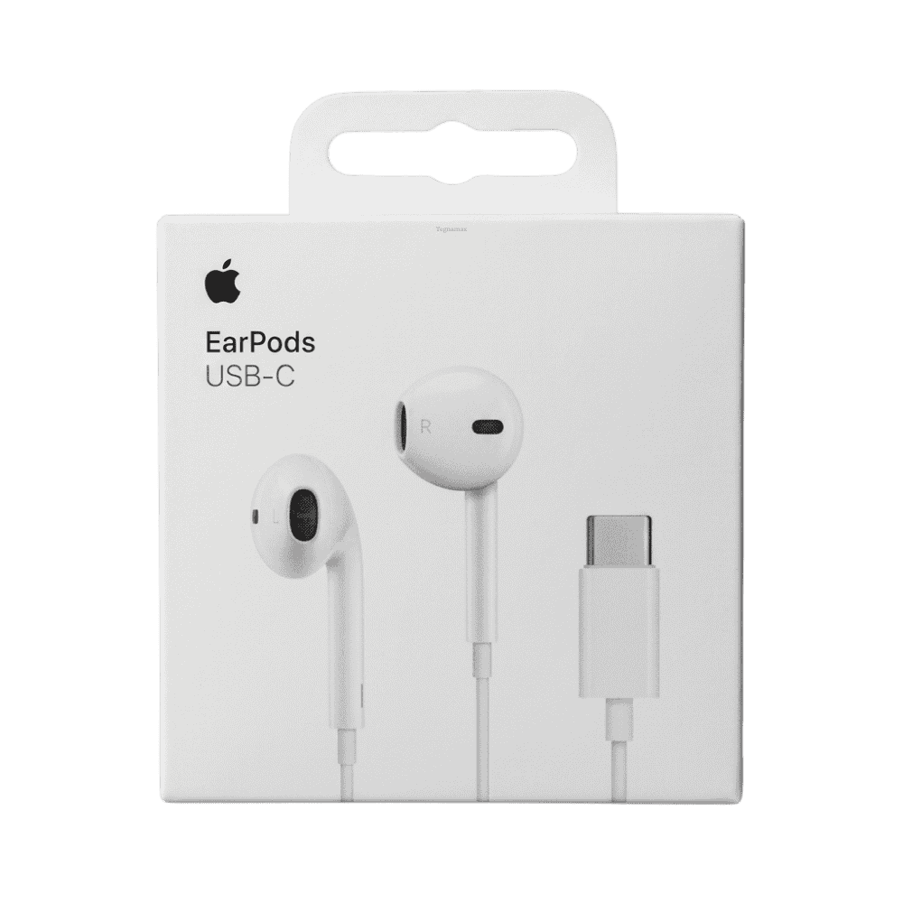 Audífonos Apple EarPods Originales Conector Tipo C Blancos