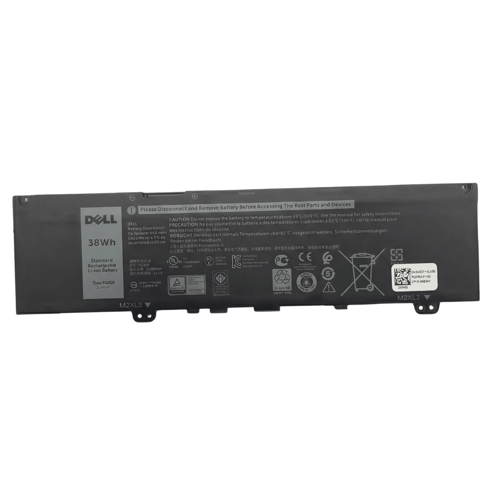 Batería Interna De Laptop Dell F62G0 11.4V 38Wh Repuesto Original