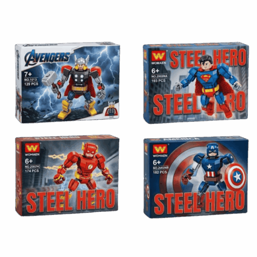 Bloques Armables Figuras Juguete Súper Héroes Transformers Grandes