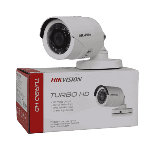 Cámara De Seguridad Tubo Plástica Hikvision 1080p Turbo HD Bala
