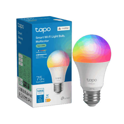 Foco LED Inteligente Tapo RGB TP-Link L535E Wi-Fi Base E27