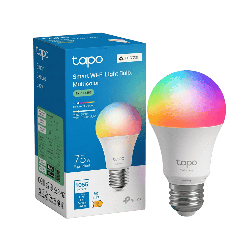 Foco LED Inteligente Tapo RGB TP-Link L535E Wi-Fi Base E27