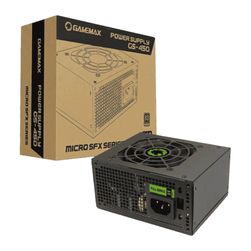 Fuente De Poder Mini Gamemax SFX GS-450 450W 80 Plus Bronze