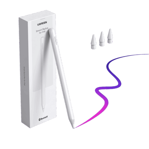 Lápiz Óptico Digital Ugreen LP653 Activo Incluye 3 Puntas Repuesto
