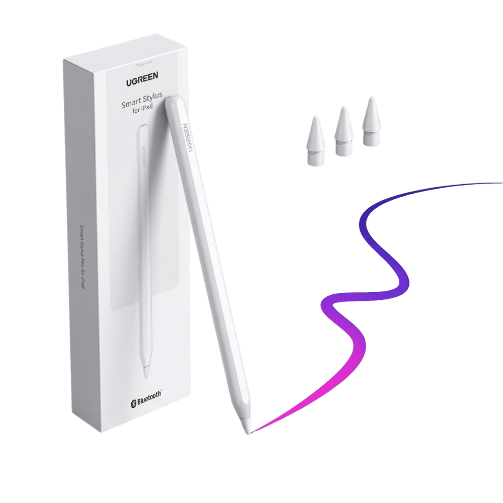 Lápiz Óptico Digital Ugreen LP653 Activo Incluye 3 Puntas Repuesto