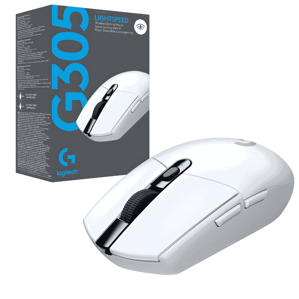 Mouse Gamer Inalámbrico Logitech G305 Lightspeed 12000 DPI Sensor HERO