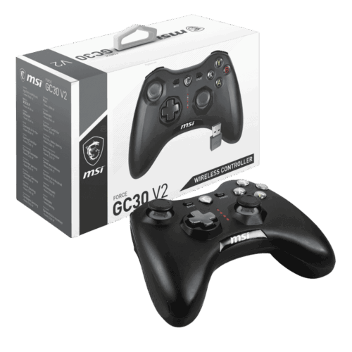Palanca Mando Gamer Inalámbrico MSI Force GC30 V2 Dual Vibration PC Android