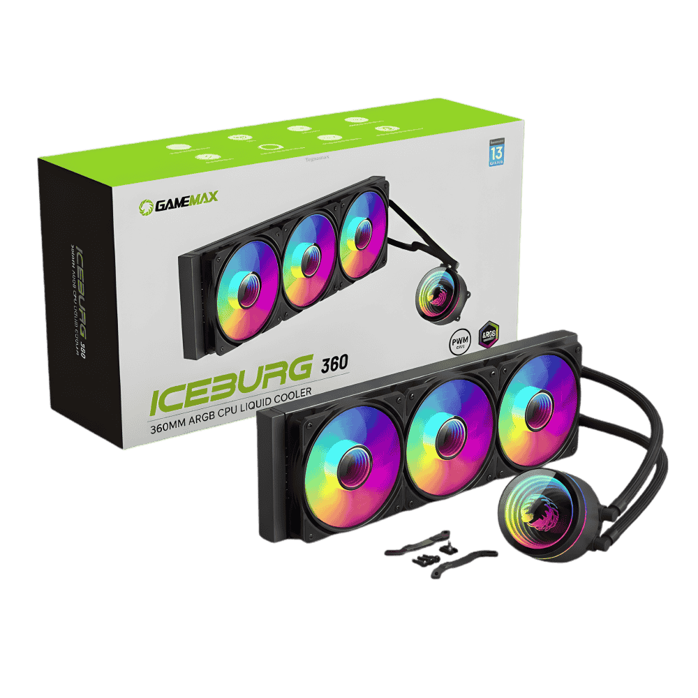 Refrigeración Líquida 360mm Gamemax ICE 360 Tri Fan ARGB